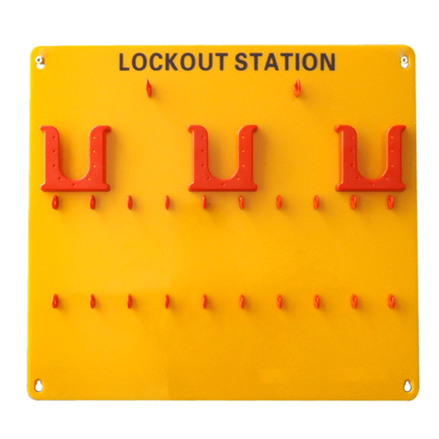 Amarelo 10 cadeado de segurança portátil Bloqueio de segurança